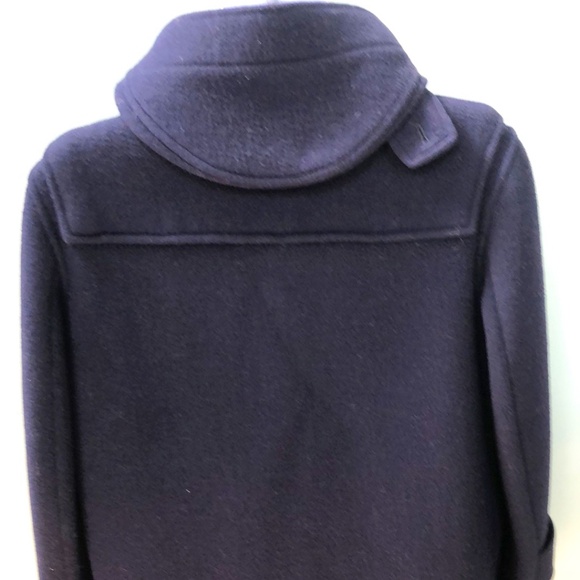 Burberry Women's Navy Blue Wool Duffle Coat w/ COA - Picture 6 of 14
